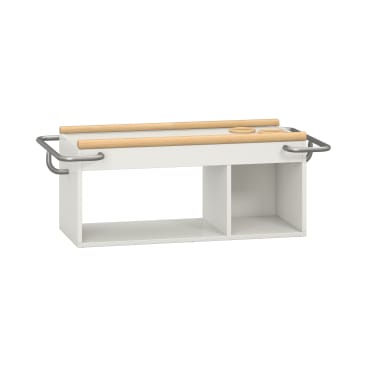 Krippenschrank Pureo, zum Durchkrabbeln, Dekor, B100xH40xT42cm