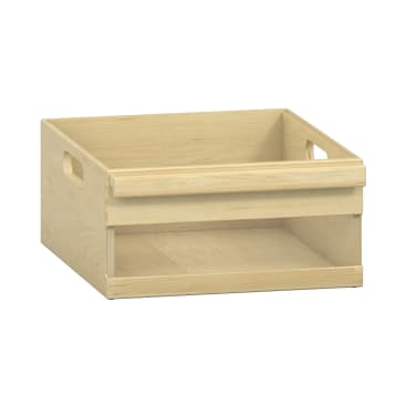 Materialkasten Pureo mit Acryleinsatz, B29,5xH14,6xT36cm