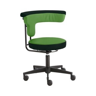 TuRu-Sit Erzieher:innenstuhl Kunstleder, div. Farben, Sitzh. 40 - 50 cm