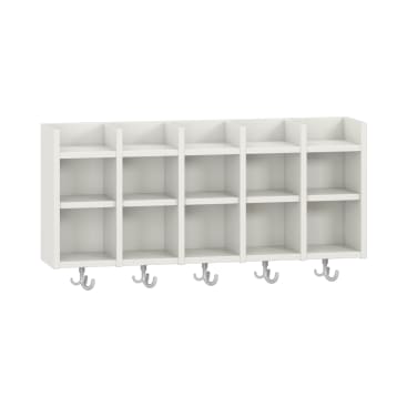 Doppelablage Lyra offen 5 Fächer, Dekor,B99,5 x H42,5 x T22 cm