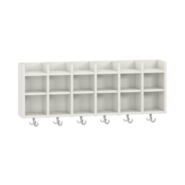 Doppelablage Lyra offen 6 Fächer, Dekor, B119,1 x H42,5 x T22 cm