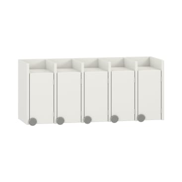 Doppelablage Lyra 5 Türen rechts, B99,5 x H42,5 x T33 cm