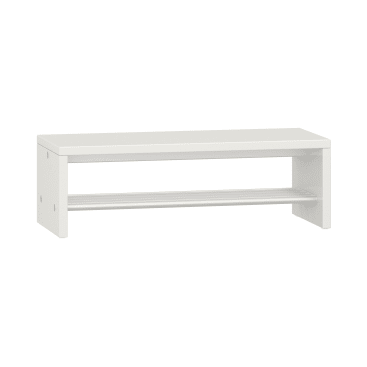 Garderobenbank Lyra mit Schuhrost, B80 x H26 x T33 cm