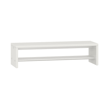 Garderobenbank Lyra mit Schuhrost, B99,5 x H26 x T33 cm