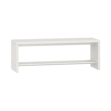 Garderobenbank Lyra mit Schuhrost, B99,5 x H35 x T33 cm