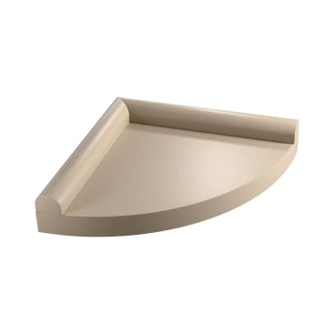 Liegematte Viertelkreis Stoff, div. Stoffe, Schenkellänge 150 x H 20 cm