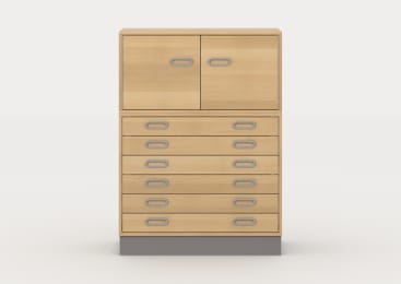 Pureo Schrankkombination Echtholz 7