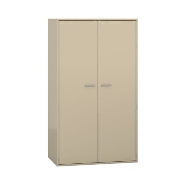Pureo Materialschrank mit Doppeltür, Dekor, B 100 x H 175 x T 60 cm