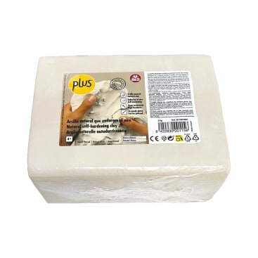 Tonmasse, lufttrocknend, diverse Farben, je 5 kg