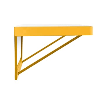 Wandboard Wandarbeitstisch, B 100 x H 24 x T 35 cm