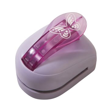 Jumbolocher Schmetterling, Motivstanzer