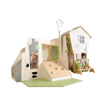 Spielhaus grow.upp Vogelnest, links