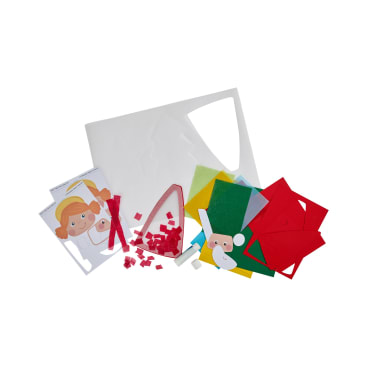 Sachenmacher Erstes Kleben Weihnachten, Fensterbilder, 7 St., ab 3 J.