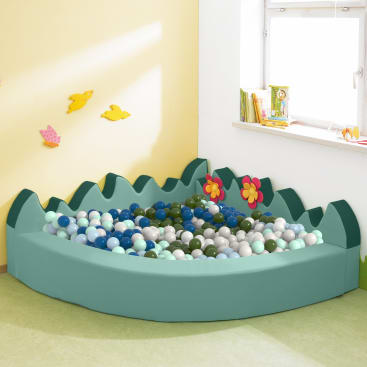 Bällebad Wiese, L 160 x B 160 x H 30 cm
