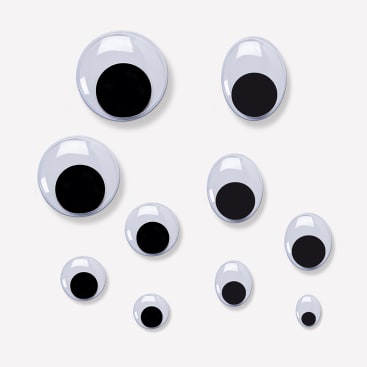 Wackelaugen-Set, 200 Teile