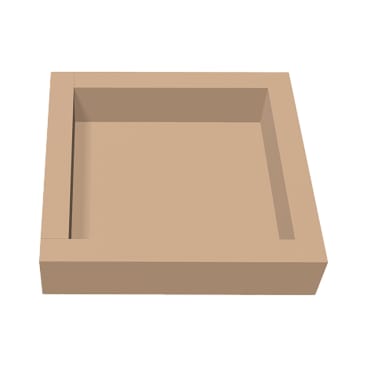 Bällebad Schaumstoff, L 200 x B 200 x H 40 cm