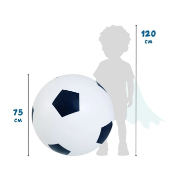 XXL Fußball aufblasbar, Ø 75 cm, ab 3 Jahren