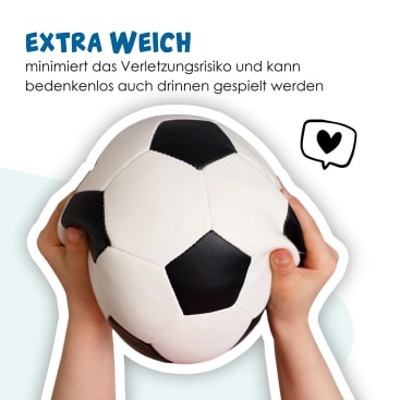 Kinder-Softfußball, Ø 18 cm, ab 0 Jahren