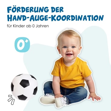 Kinder-Softfußball, Ø 18 cm, ab 0 Jahren