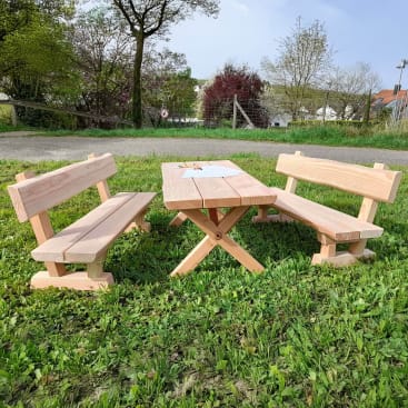 Krippen-Bank mit Lehne, ab 18 Monaten,