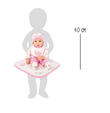 Puppe Weichkörper Hanna, mit Zubehör, 40 cm, ab 2 Jahren