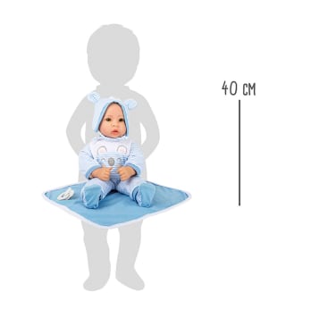 Puppe Weichkörper Lukas, mit Zubehör, 40 cm, ab 2 Jahren