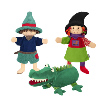 Handpuppen-Set für Kinder, 10-teilig, ab 3 Jahren
