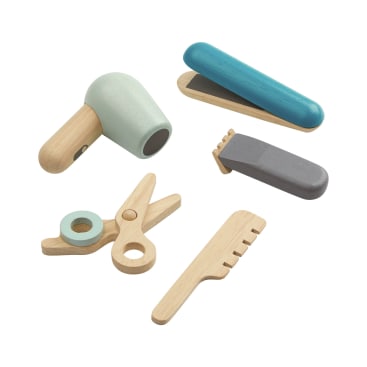 Friseur-Spielset aus Holz, 6-teilig