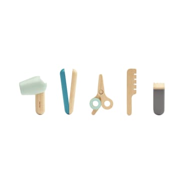 Friseur-Spielset aus Holz, 6-teilig