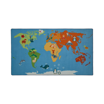 Teppich Unsere Welt