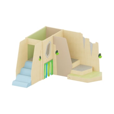 Krabbler Spielhaus Wurzelbau