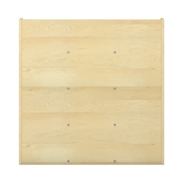 Wandbücherregal, 4 Fächer
