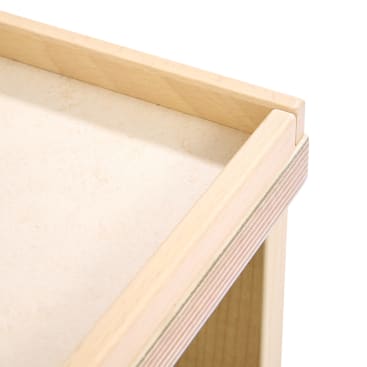 Bau- und Konstruktionstisch mittel, mit Rollen, L 82 x B 82 x H 55 cm