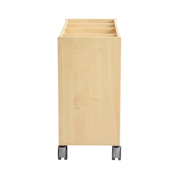 Kreativwagen klein, Atelierwagen mit Rollen, L 100 x B 42 x H 87,5 cm