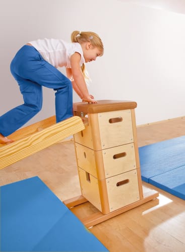 Kurzer Sprungkasten, 3-teilig