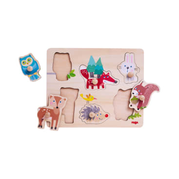 Greifpuzzle-Set Tiere