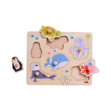Greifpuzzle-Set Tiere