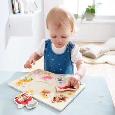 Greifpuzzle-Set Tiere