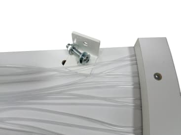 Lichtwasserfall halbrund, Komplettpaket, 130 cm