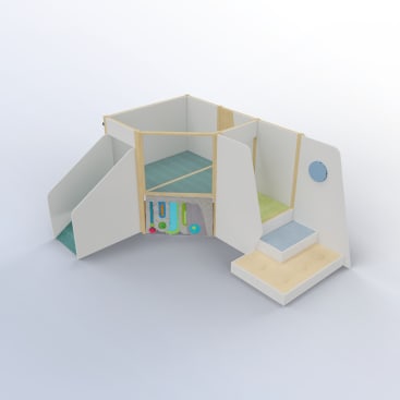 Krabbler Spielhaus Sandstrand