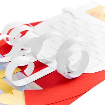 Bastelset – Papier-Flechten Weihnachten