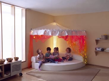 Sinnesecke für Kinder, 180x25x180cm
