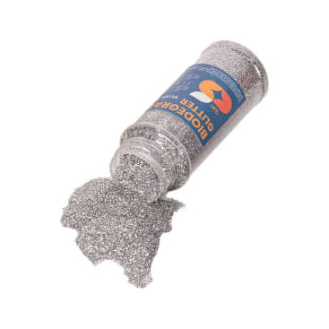 Silber-Glitzer, 120g Dose, biologisch abbaubar