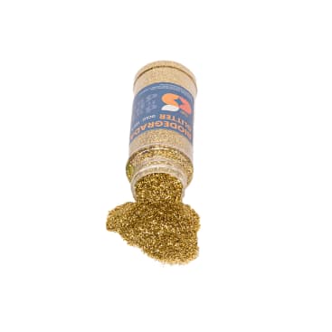 Gold-Glitzer, 120g Dose, biologisch abbaubar
