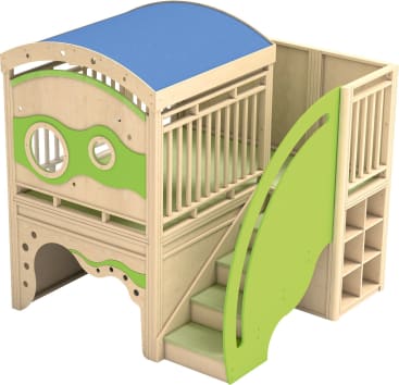Schlafgemino C – Liegefläche für 4 - 6 Kinder