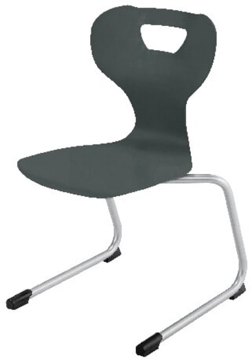 Gleitkufenstuhl solit:sit® Swing, Modell A, Kunststoff-Schale, div. Farben, Gr. 3, Sitzh. 35 cm