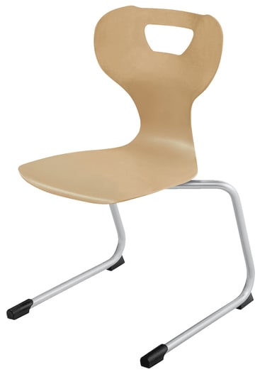 Gleitkufenstuhl solit:sit® Swing, Modell A, Kunststoff-Schale, div. Farben, Gr. 3, Sitzh. 35 cm
