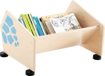Bücherkiste mit Rollen