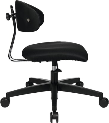 Ortho-ErzieherInnenstuhl Kunstleder, div. Farben, Sitzh. 34 - 47 cm