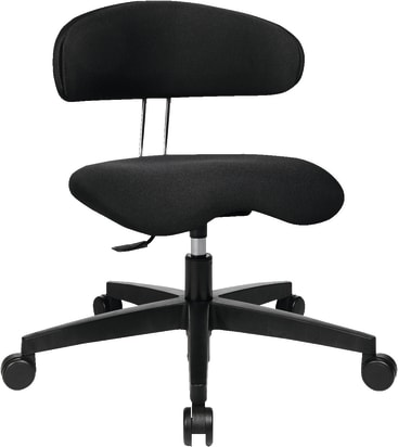 Ortho-ErzieherInnenstuhl Kunstleder, div. Farben, Sitzh. 34 - 47 cm